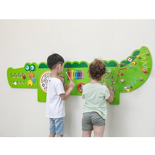 Viga Toys - Wandspiel - Krokodil